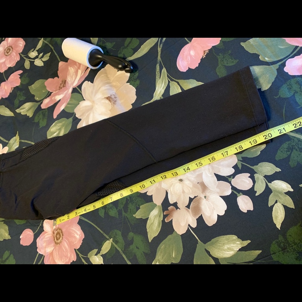 Express Performance Mesh Crop Workout Leggings - image 7